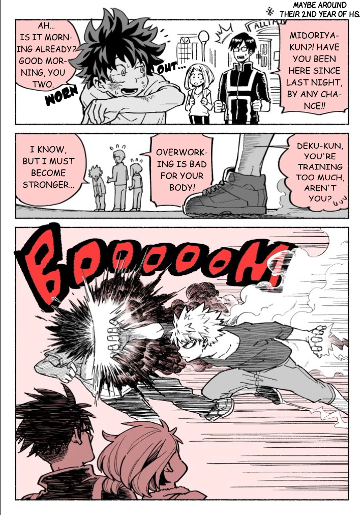 Boku no Hero Academia - Deku to Kacchan (Doujinshi) manga cover
