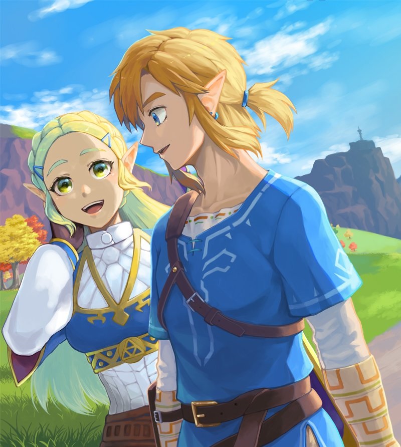 The Legend of Zelda: Breath of the Wild - The Bud that Melts the Snow (Doujinshi) manga cover