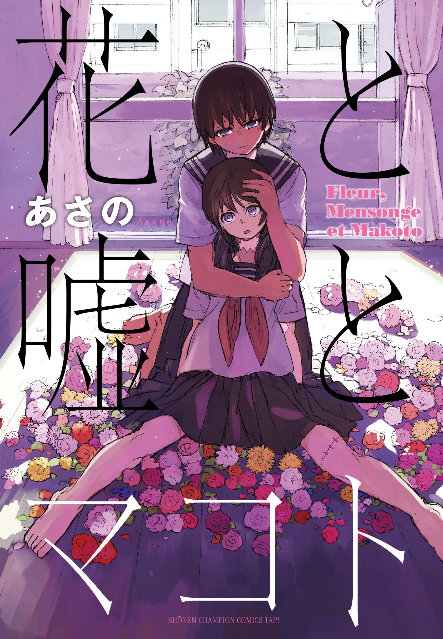 Hana to Uso to Makoto manga cover