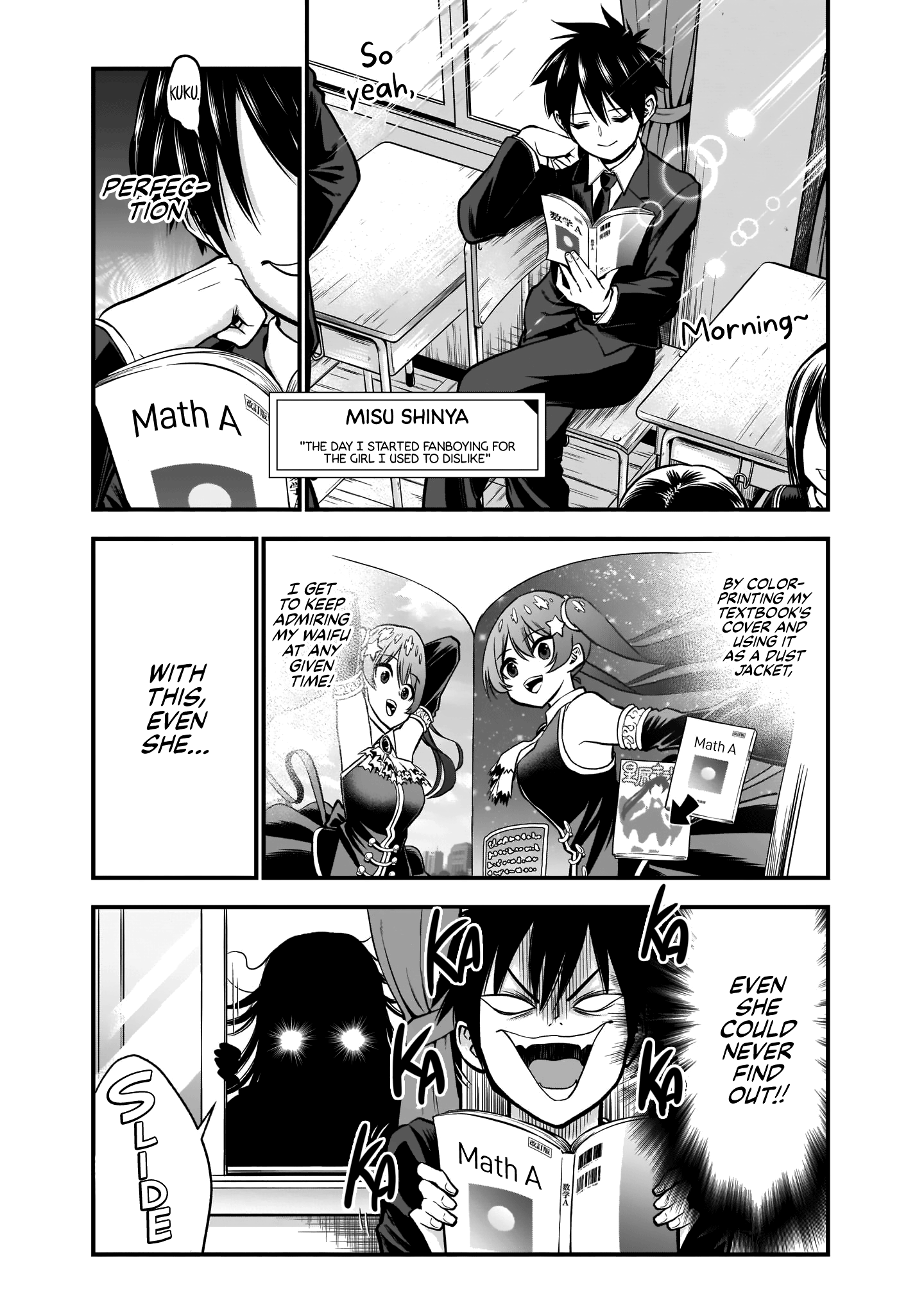 The Day I Started Fanboying for the Girl I Used to Dislike manga cover