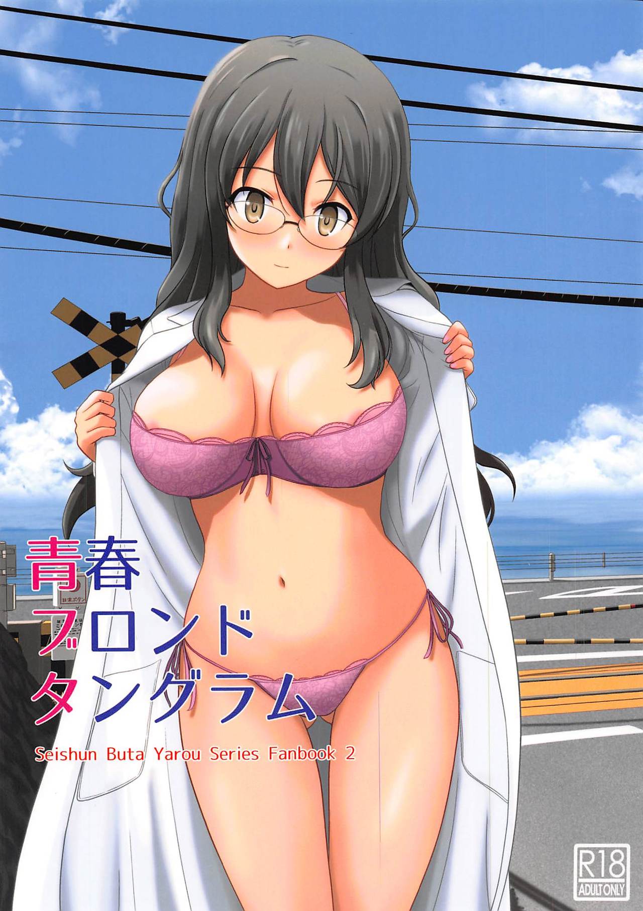 Seishun Buta Yarou wa Bunny Girl Senpai no Yume o Minai - Seishun Blonde Tangram (Doujinshi) manga cover