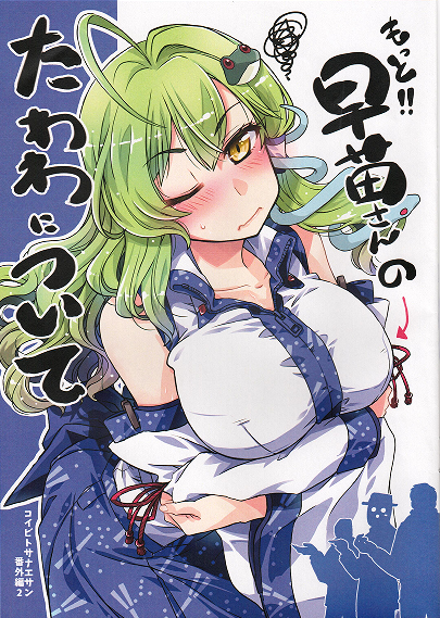 Touhou - Motto!! Sanae-san no Tawawa ni Tsuite (Doujinshi) manga cover