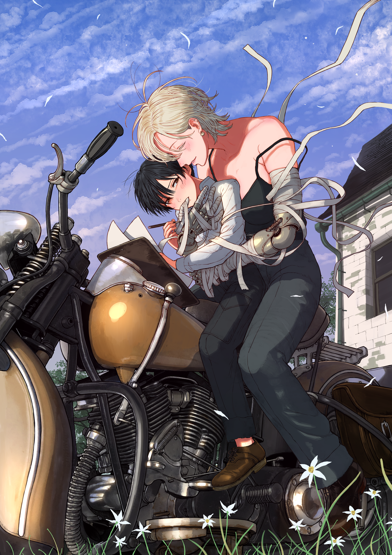 Kikai Ude no Onnagaka to Chiisana Joshu manga cover