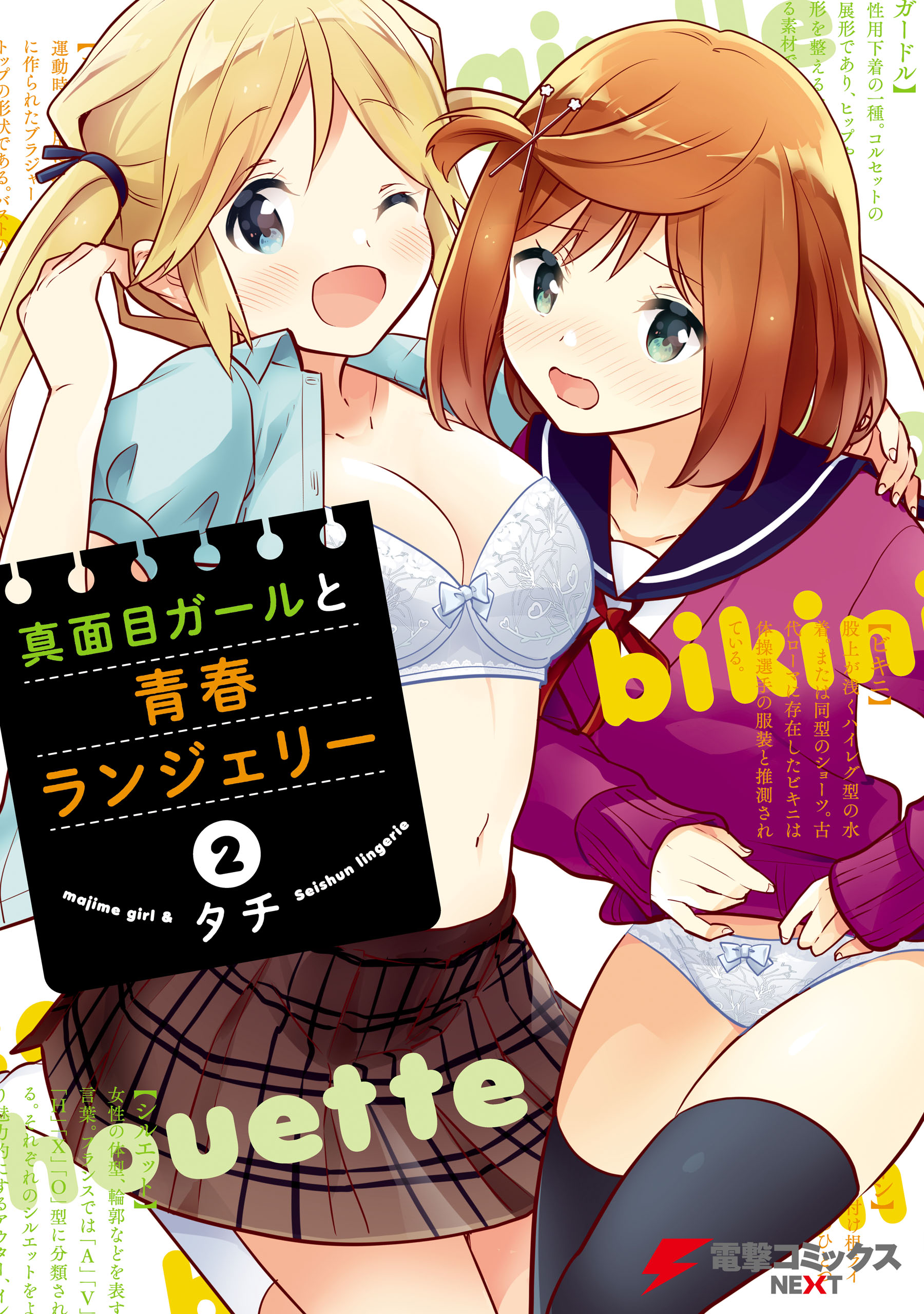 Majime Girl to Seishun Lingerie manga cover
