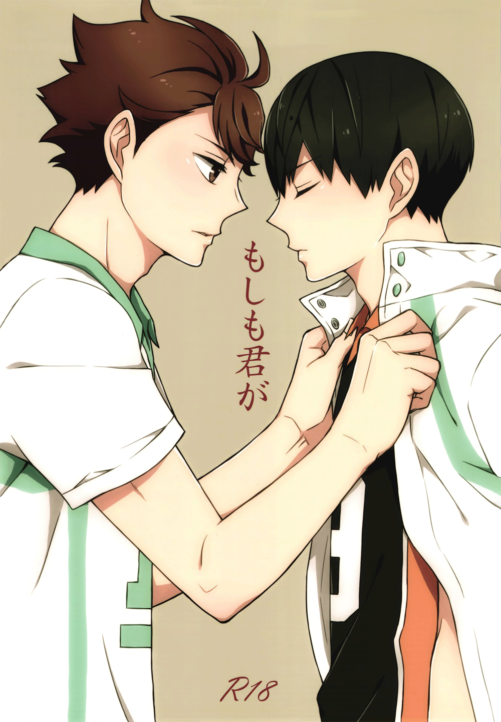 Haikyu!! - Moshimo Kimi ga (Doujinshi) manga cover