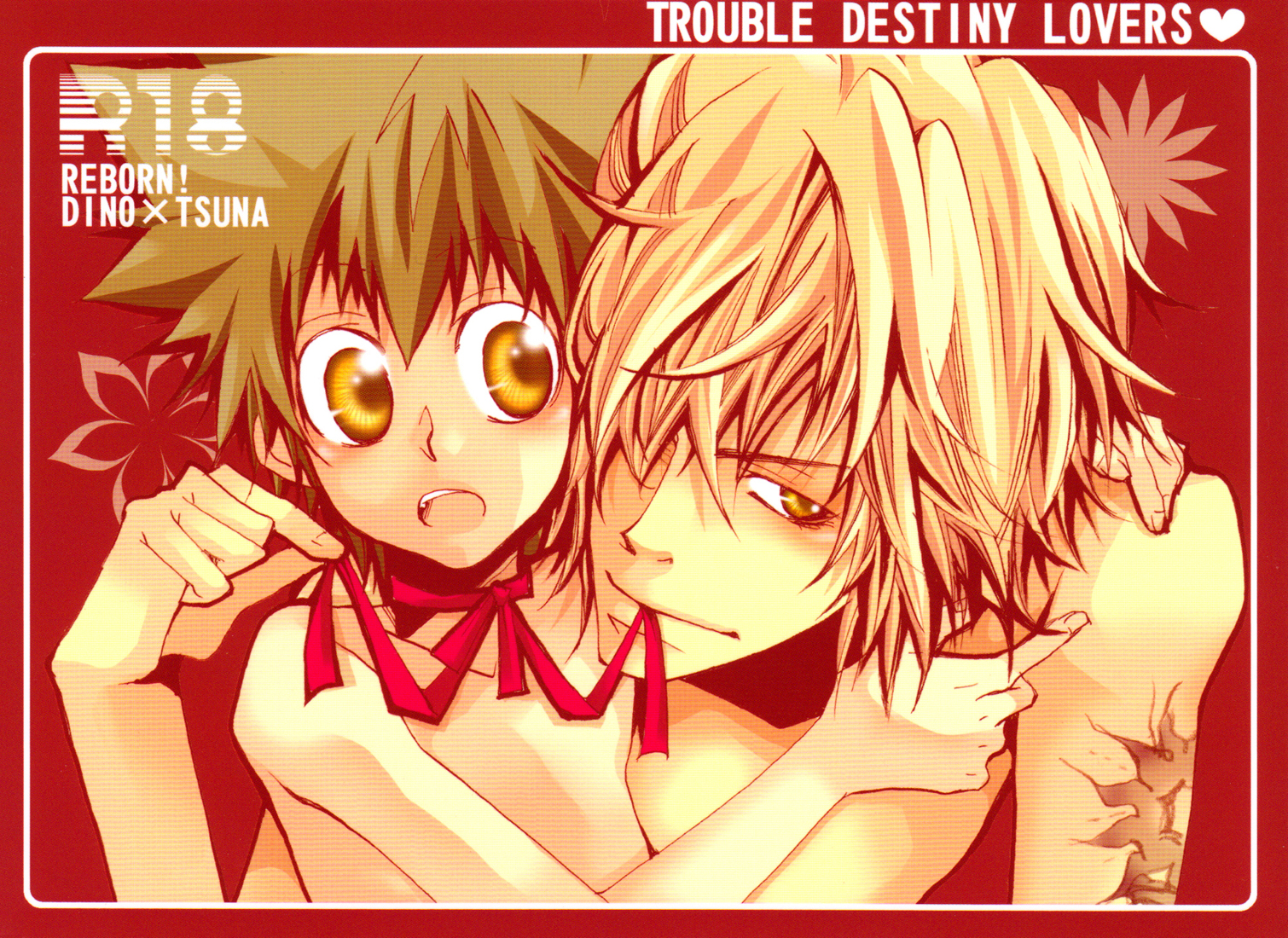 Katekyo Hitman Reborn! - Trouble Destiny Lovers (Doujinshi) manga cover