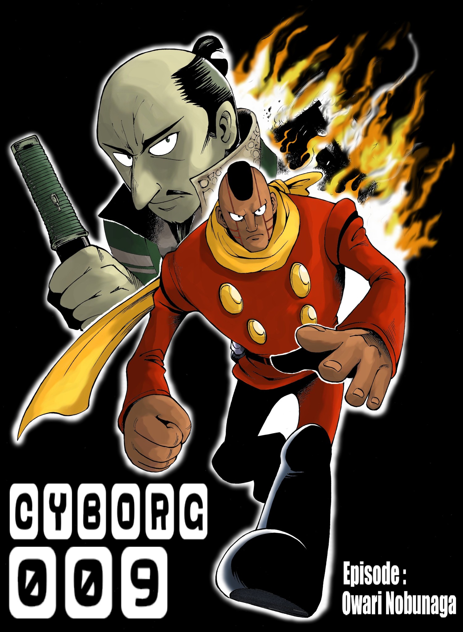 Cyborg 009: The End of Nobunaga manga cover