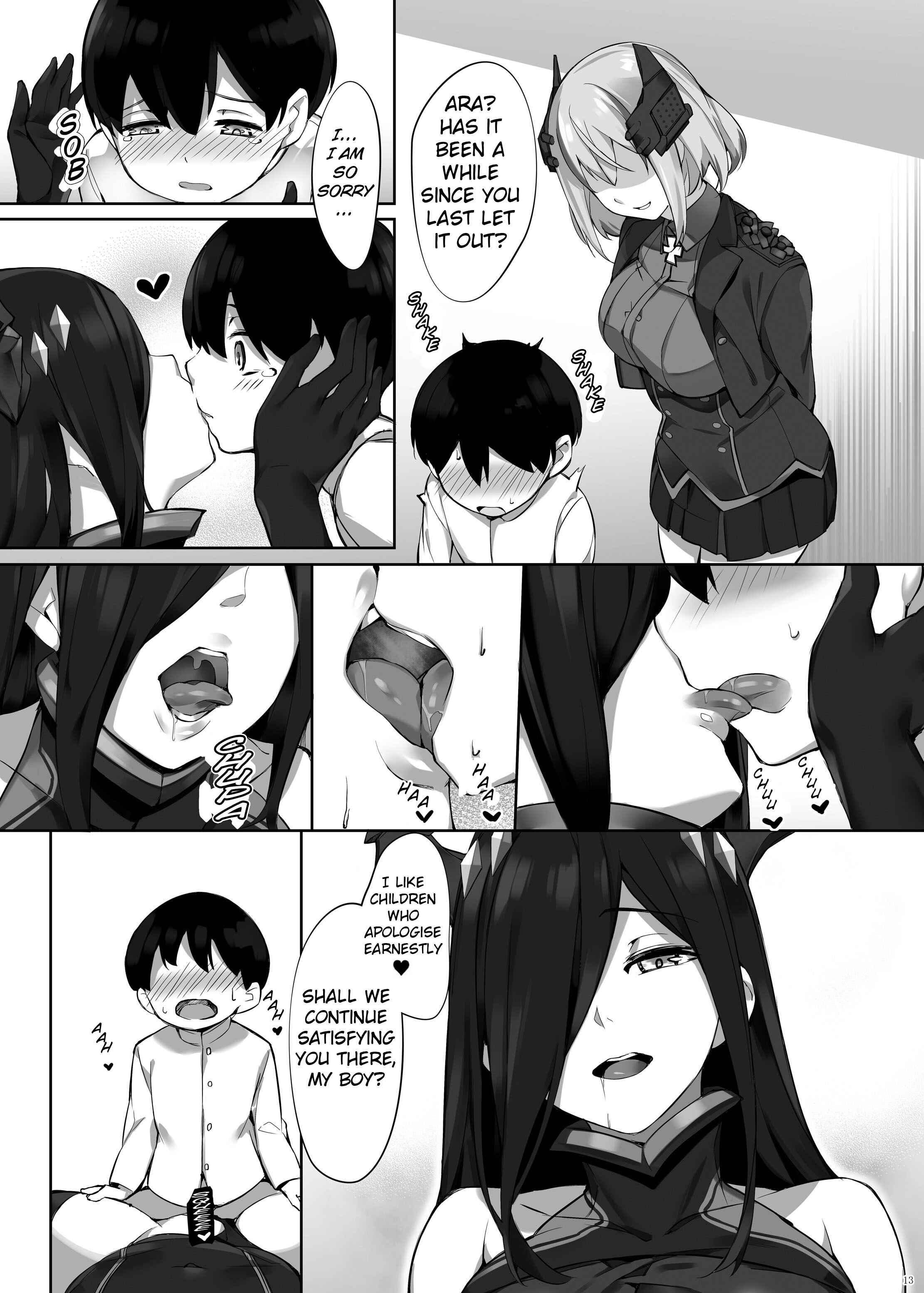 Page 13 Chapter Unknown_7200 Azur Lane - Iron-Blooded Sisters Shota Solicitation Indecent Record (Doujinshi)