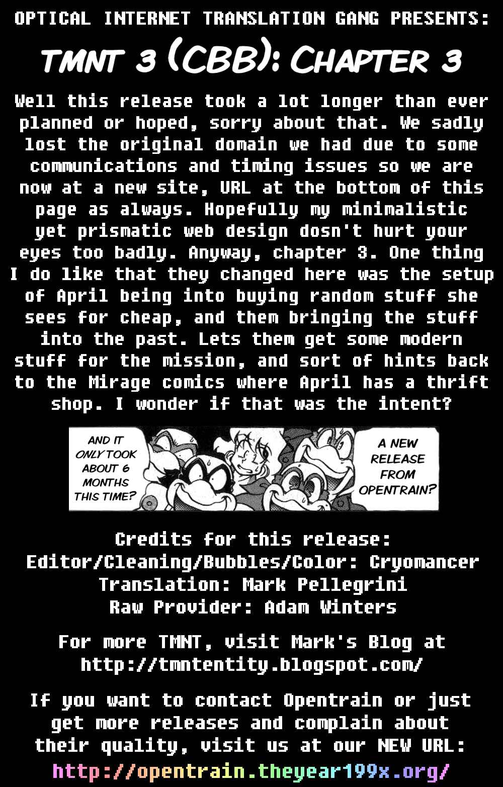 Page 32 Chapter 3 Comic Bom Bom’s TMNT III