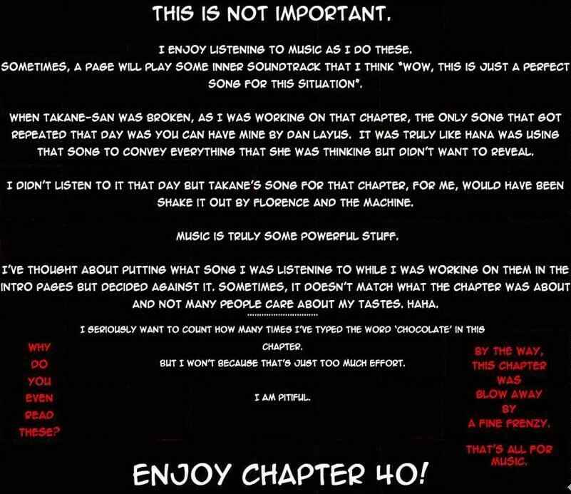 Page 1 Chapter 40 Takane to Hana