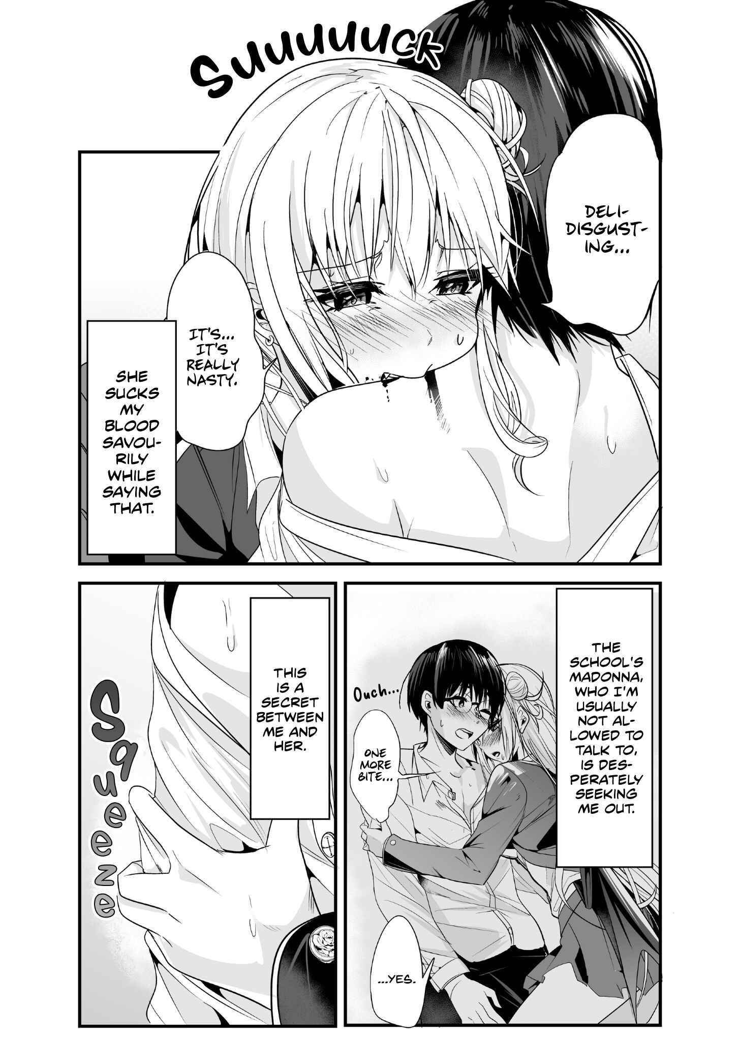 Page 4 Chapter Unknown_cafc Gakkou no Madonna Gyaru wa Kimogari Nagara mo Boku o Motomeru