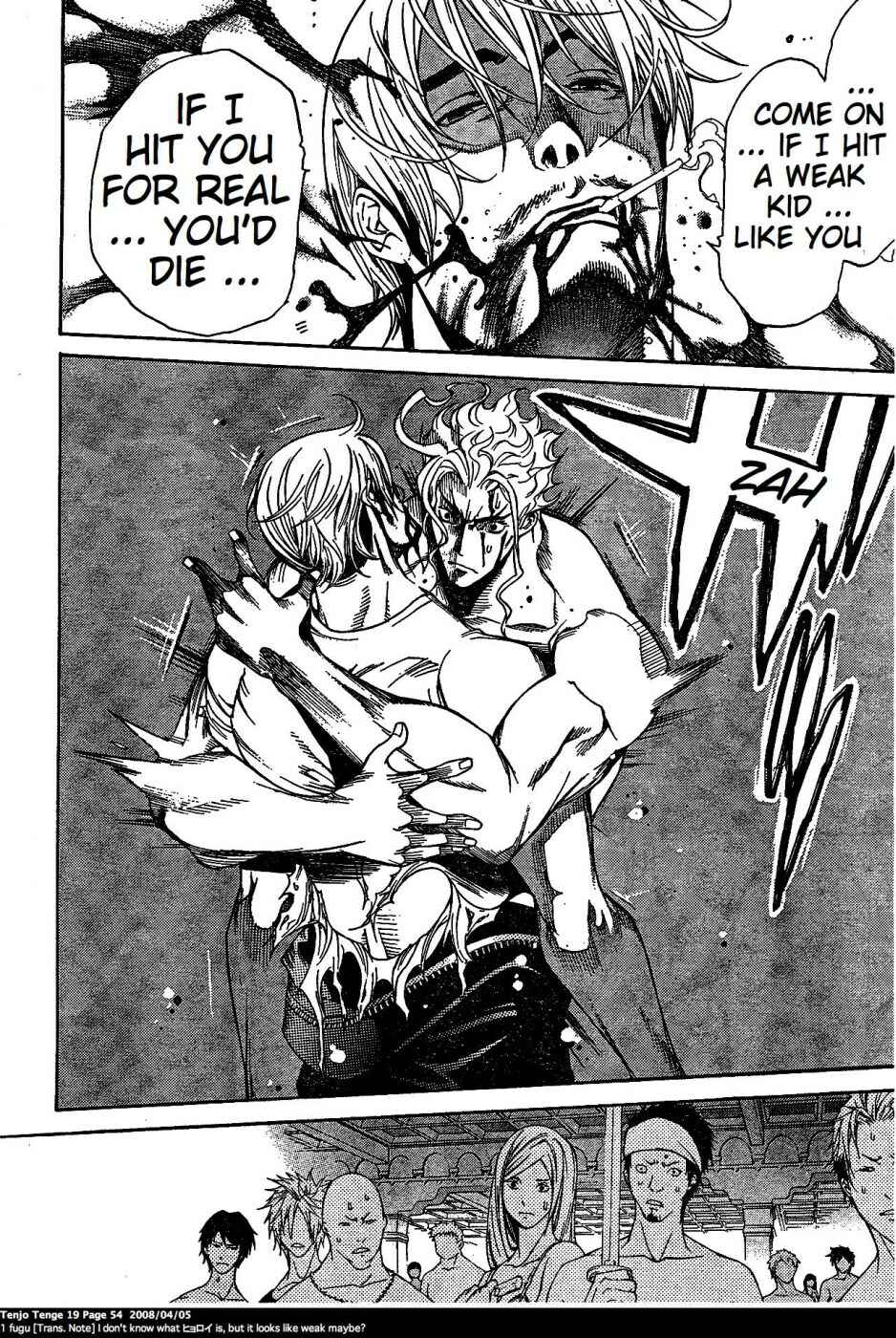 Page 28 Chapter 113 Tenjou Tenge