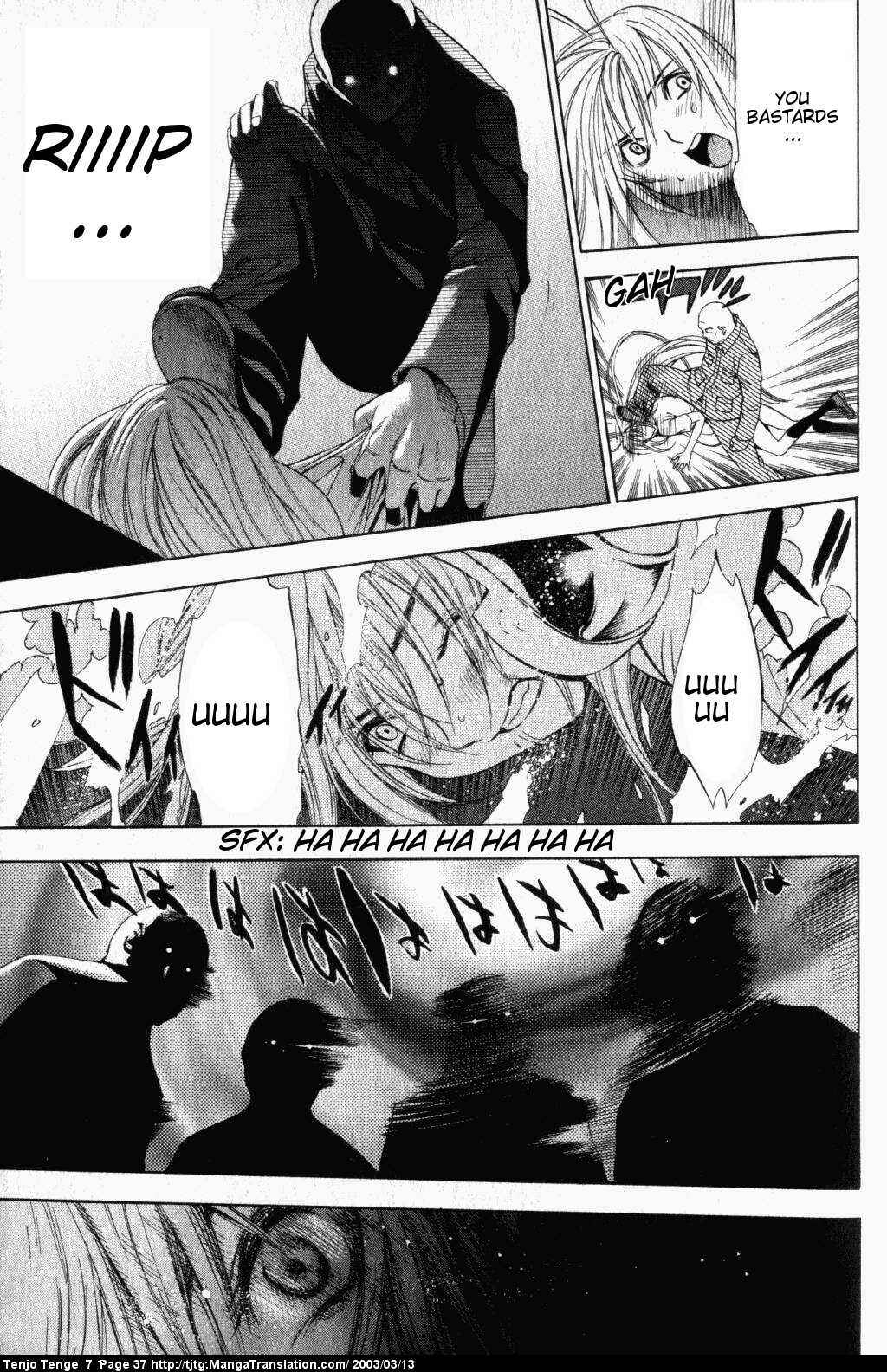 Page 36 Chapter 40 Tenjou Tenge