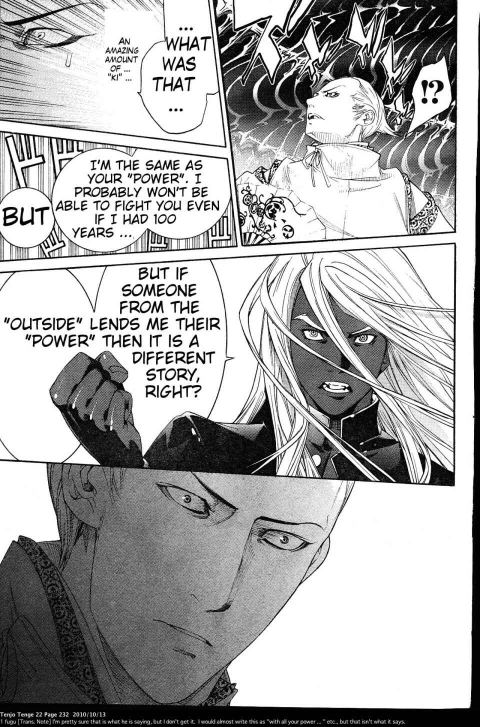 Page 45 Chapter 136 Tenjou Tenge