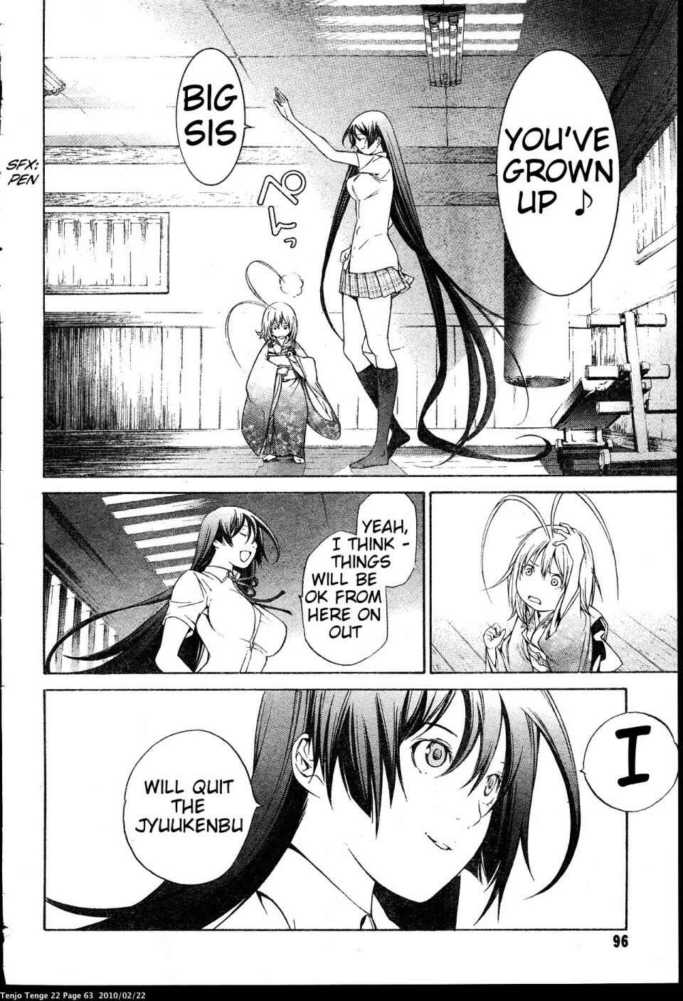 Page 25 Chapter 131 Tenjou Tenge