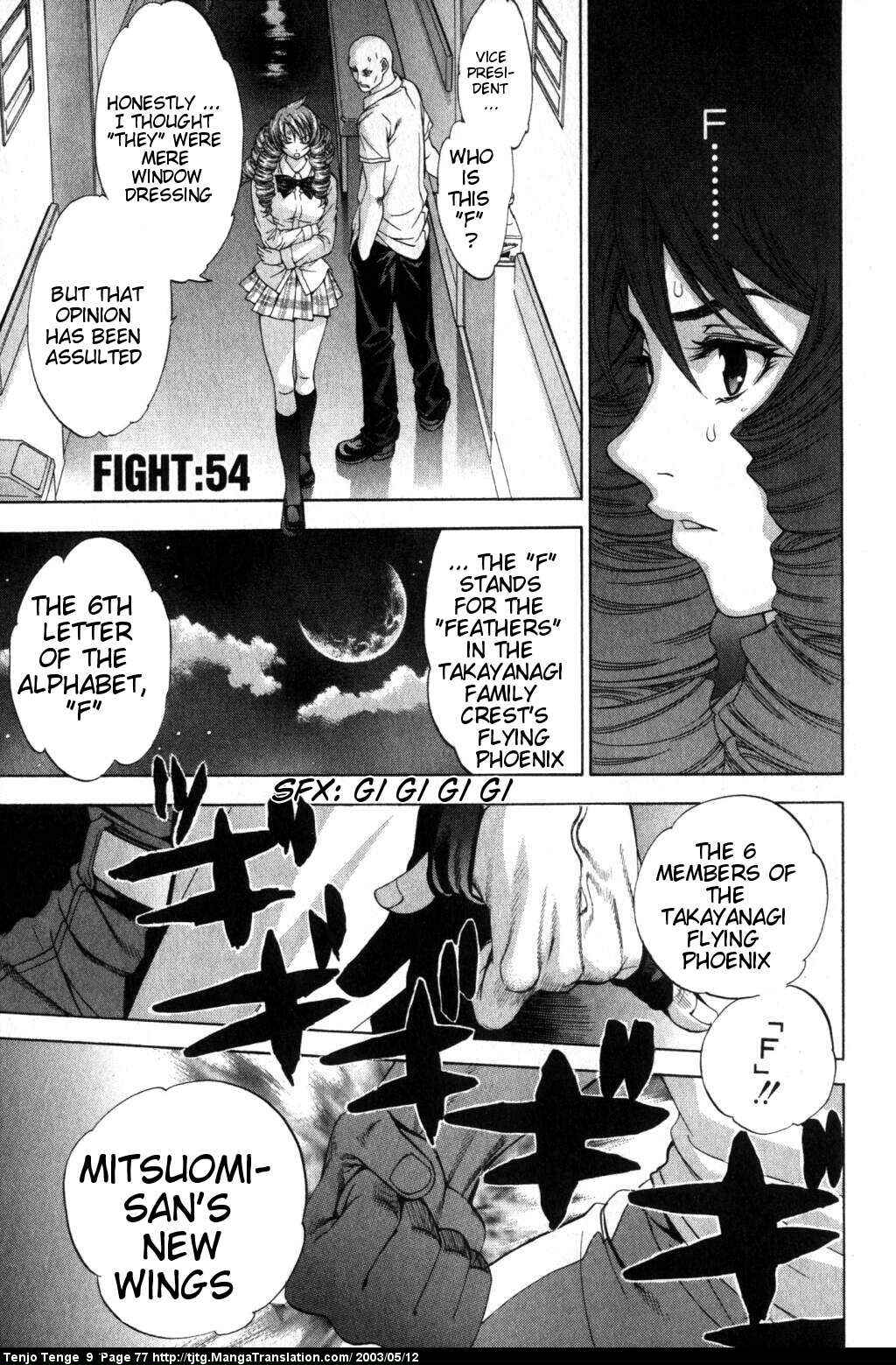 Page 1 Chapter 54 Tenjou Tenge