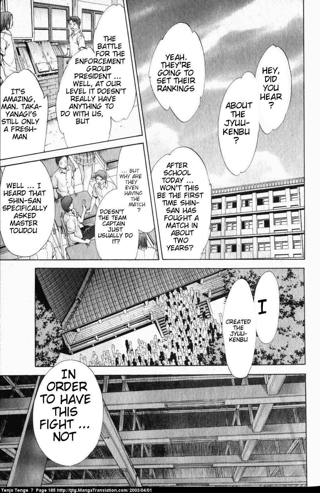 Page 45 Chapter 44 Tenjou Tenge