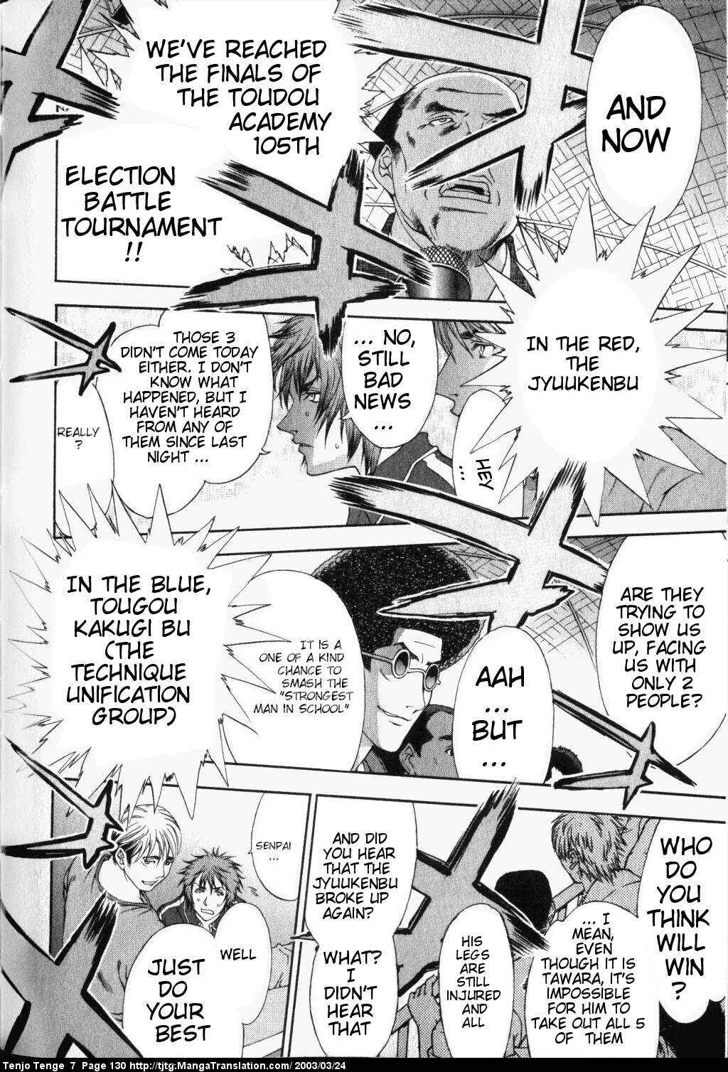 Page 23 Chapter 43 Tenjou Tenge