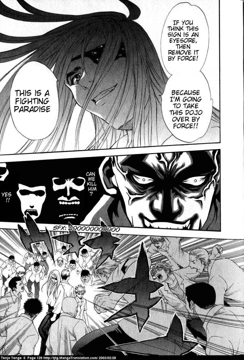 Page 22 Chapter 37 Tenjou Tenge