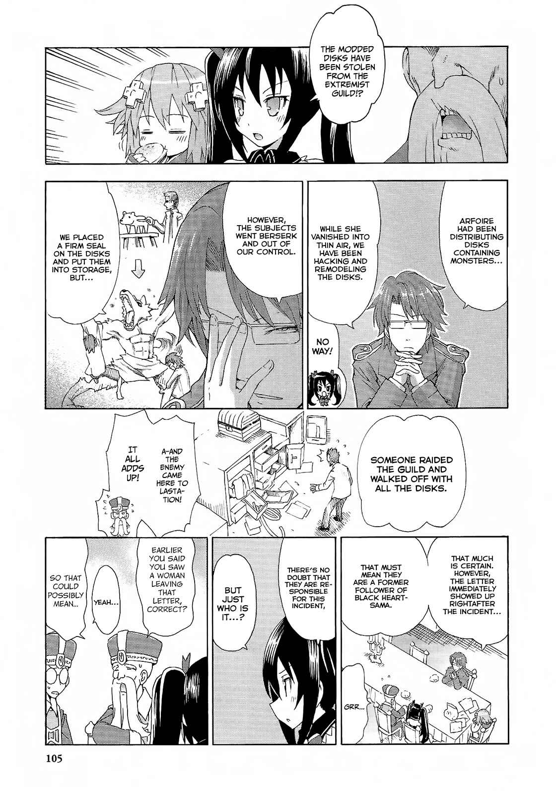 Page 11 Chapter 6 Choujigen Game Neptune - Megami Tsuushin