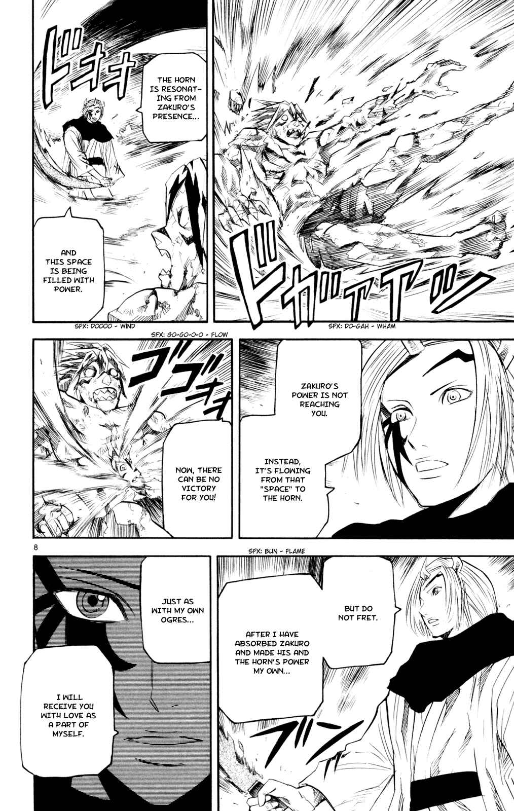 Page 8 Chapter 56 Kurozakuro