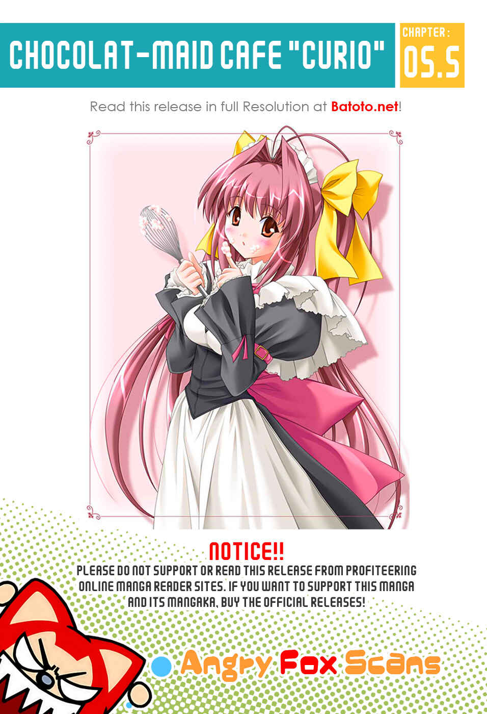Page 1 Chapter 5.5 Chocolate - Maid Cafe