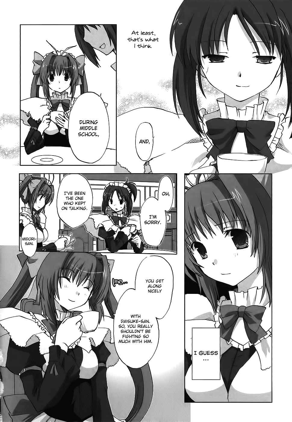 Page 25 Chapter 3 Chocolate - Maid Cafe