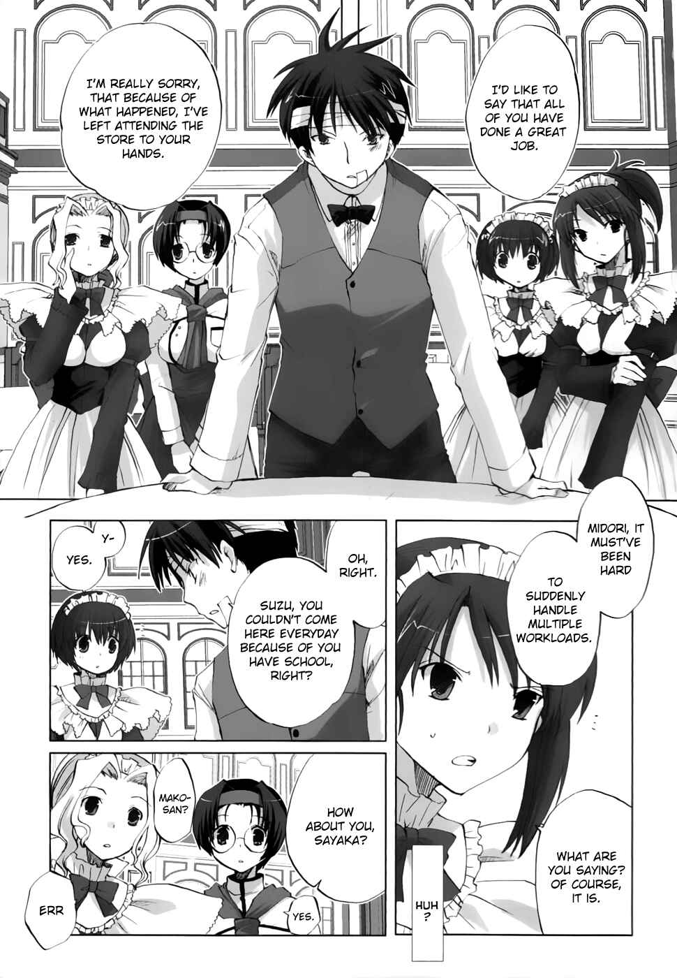 Page 6 Chapter 5 Chocolate - Maid Cafe