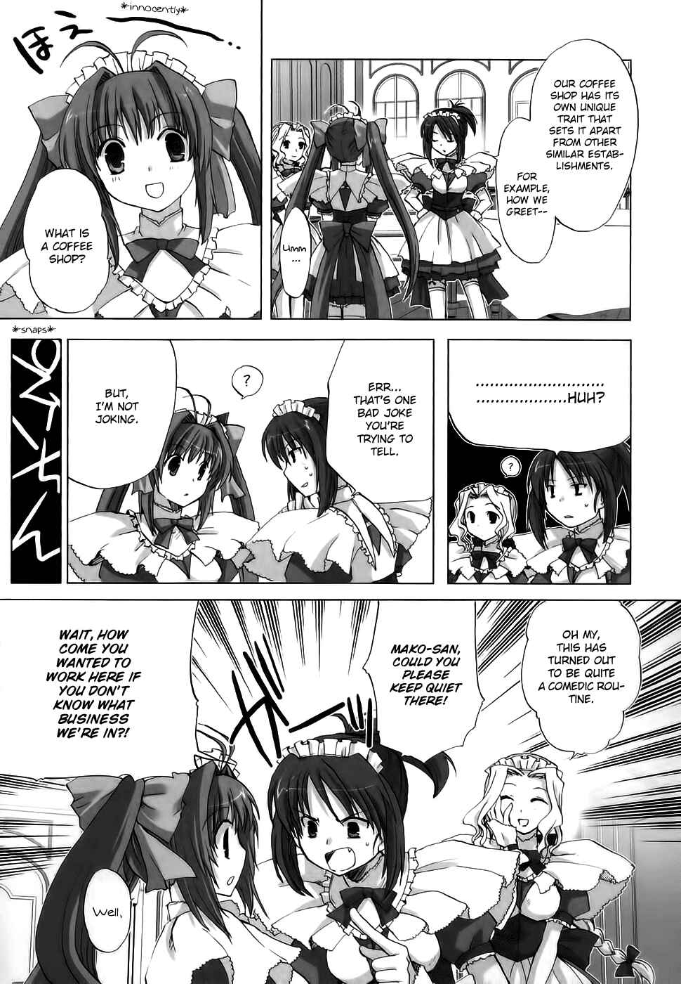 Page 7 Chapter 2 Chocolate - Maid Cafe
