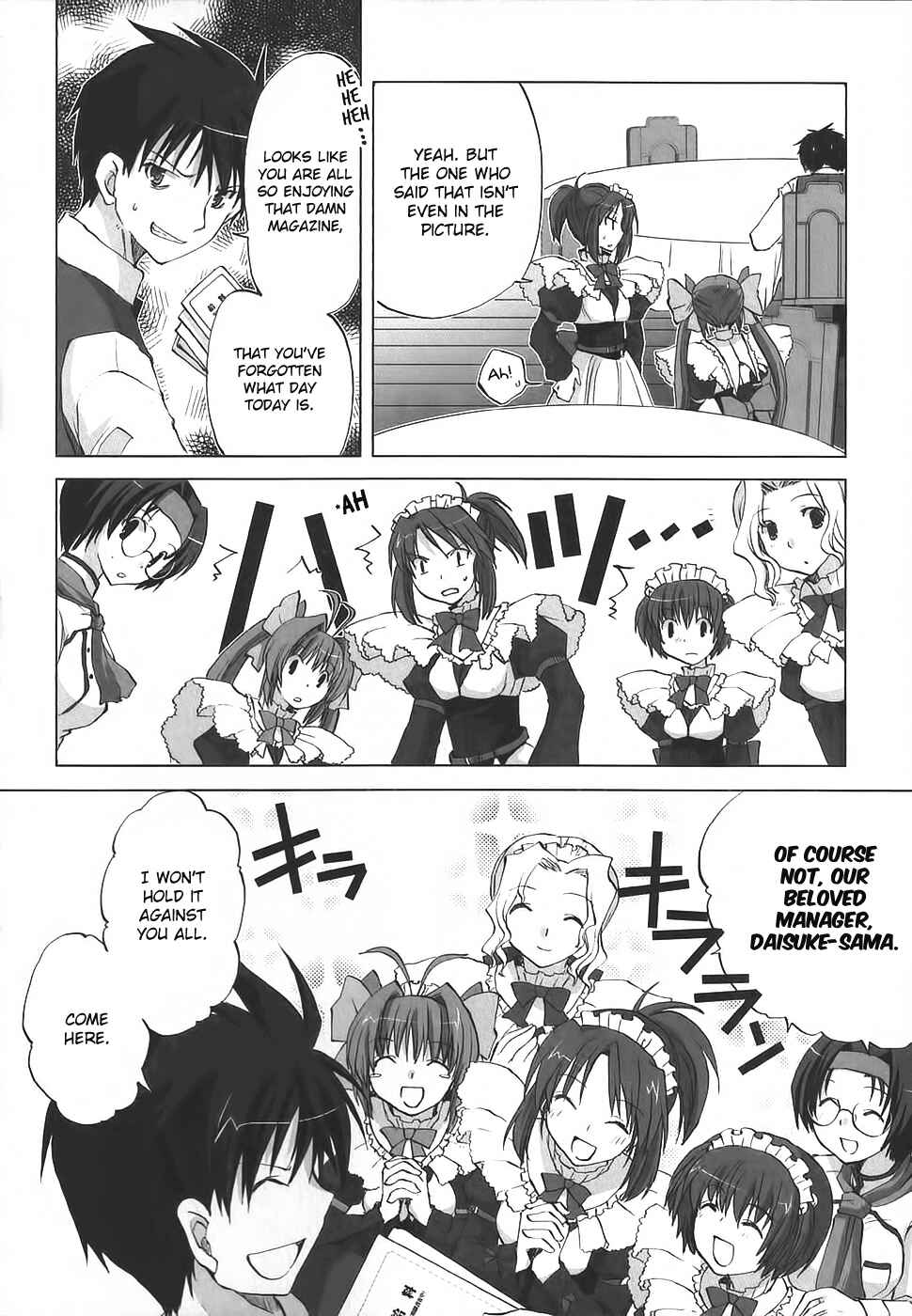 Page 5 Chapter 4 Chocolate - Maid Cafe