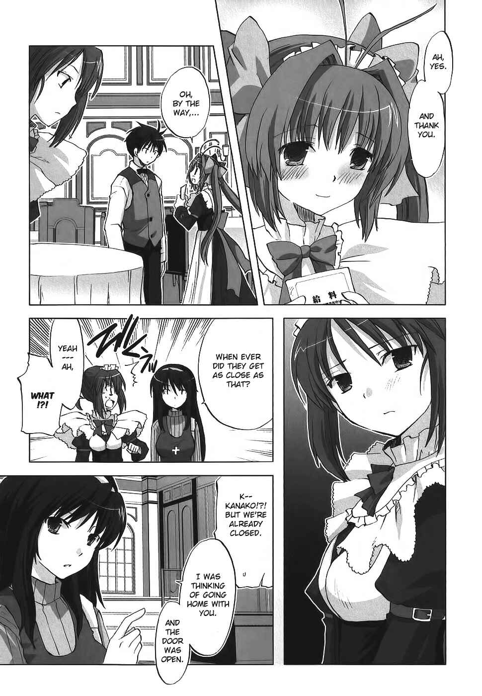 Page 9 Chapter 4 Chocolate - Maid Cafe