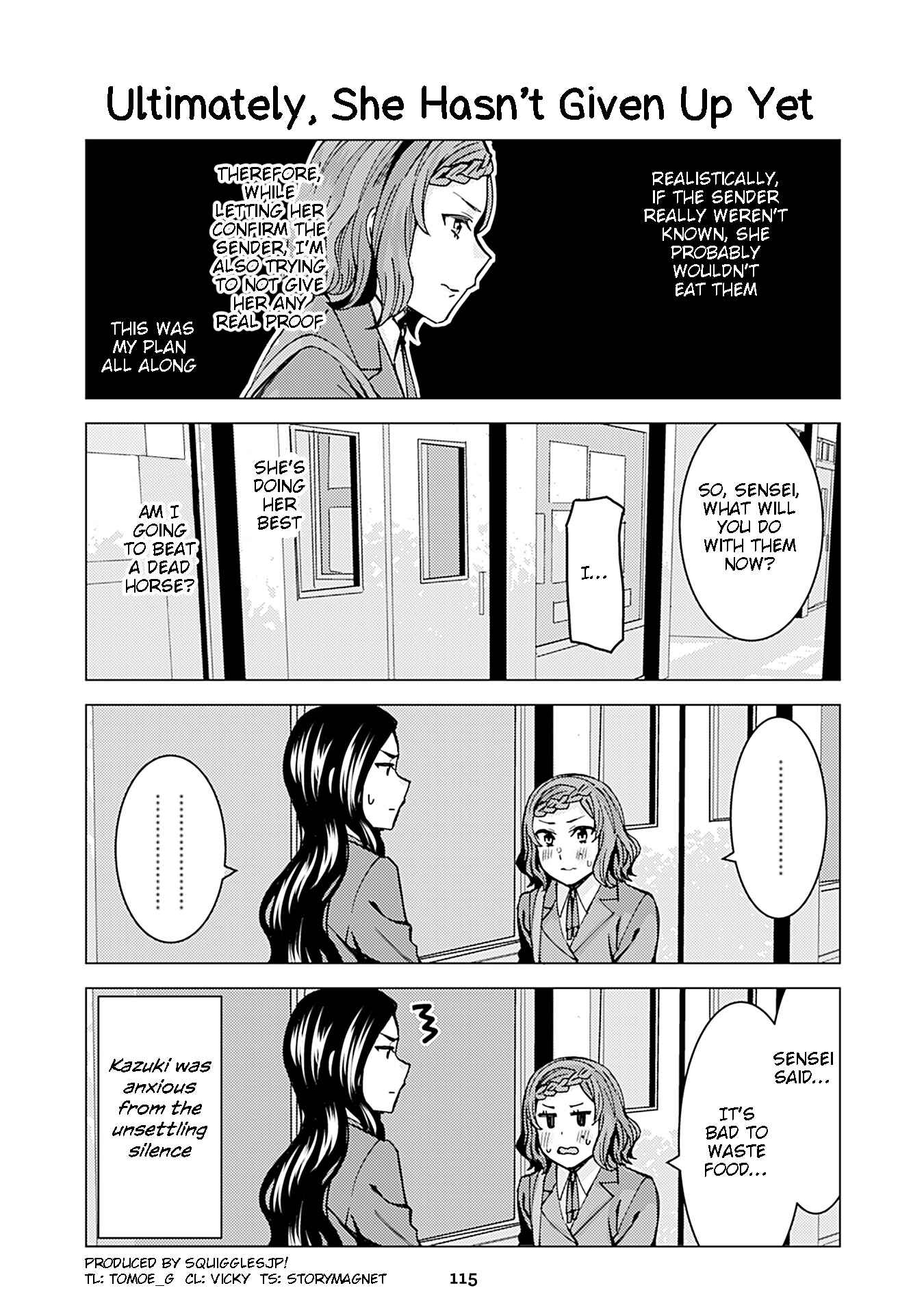 Page 1 Chapter 221 Kusanagi-sensei Is Being Tested