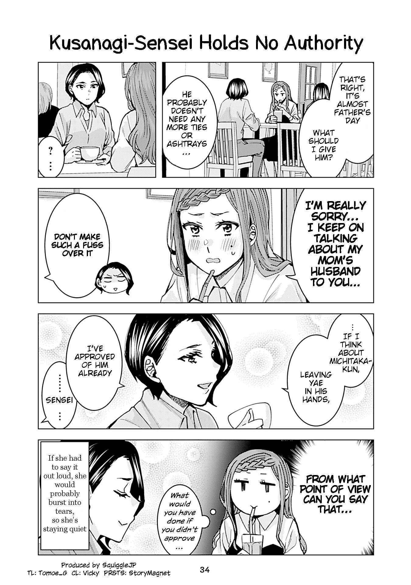 Page 1 Chapter 268 Kusanagi-sensei Is Being Tested