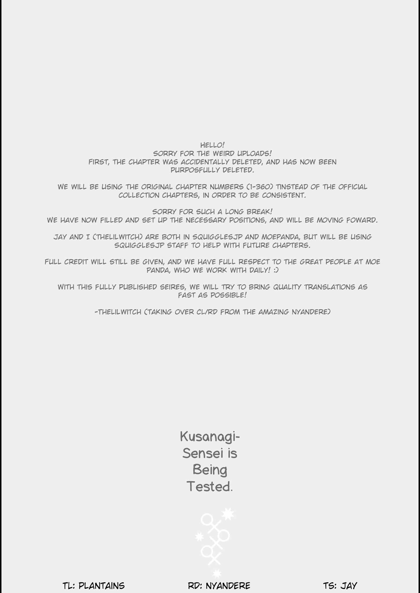 Page 2 Chapter 123 Kusanagi-sensei Is Being Tested