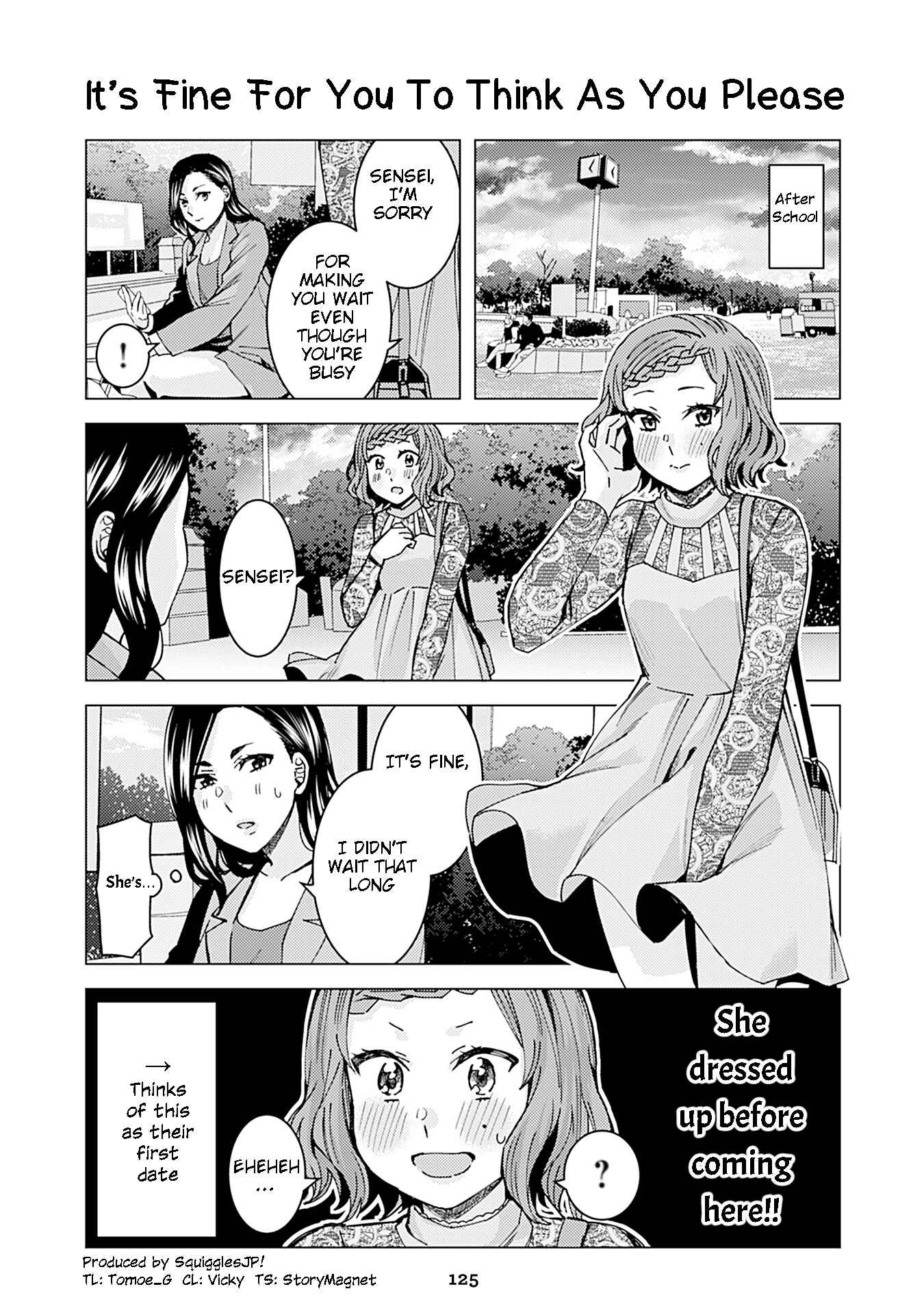 Page 1 Chapter 229 Kusanagi-sensei Is Being Tested