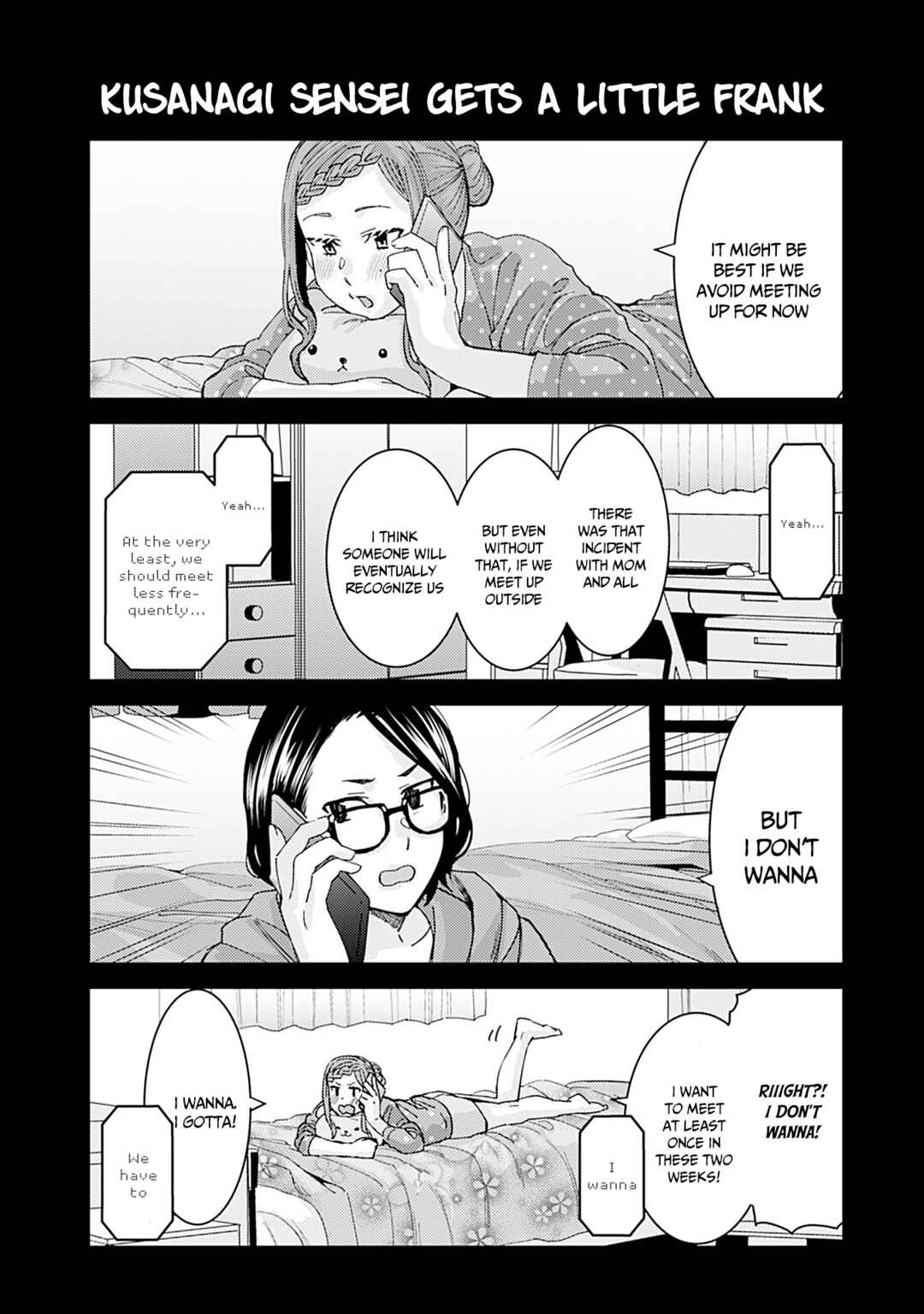 Page 1 Chapter 324 Kusanagi-sensei Is Being Tested