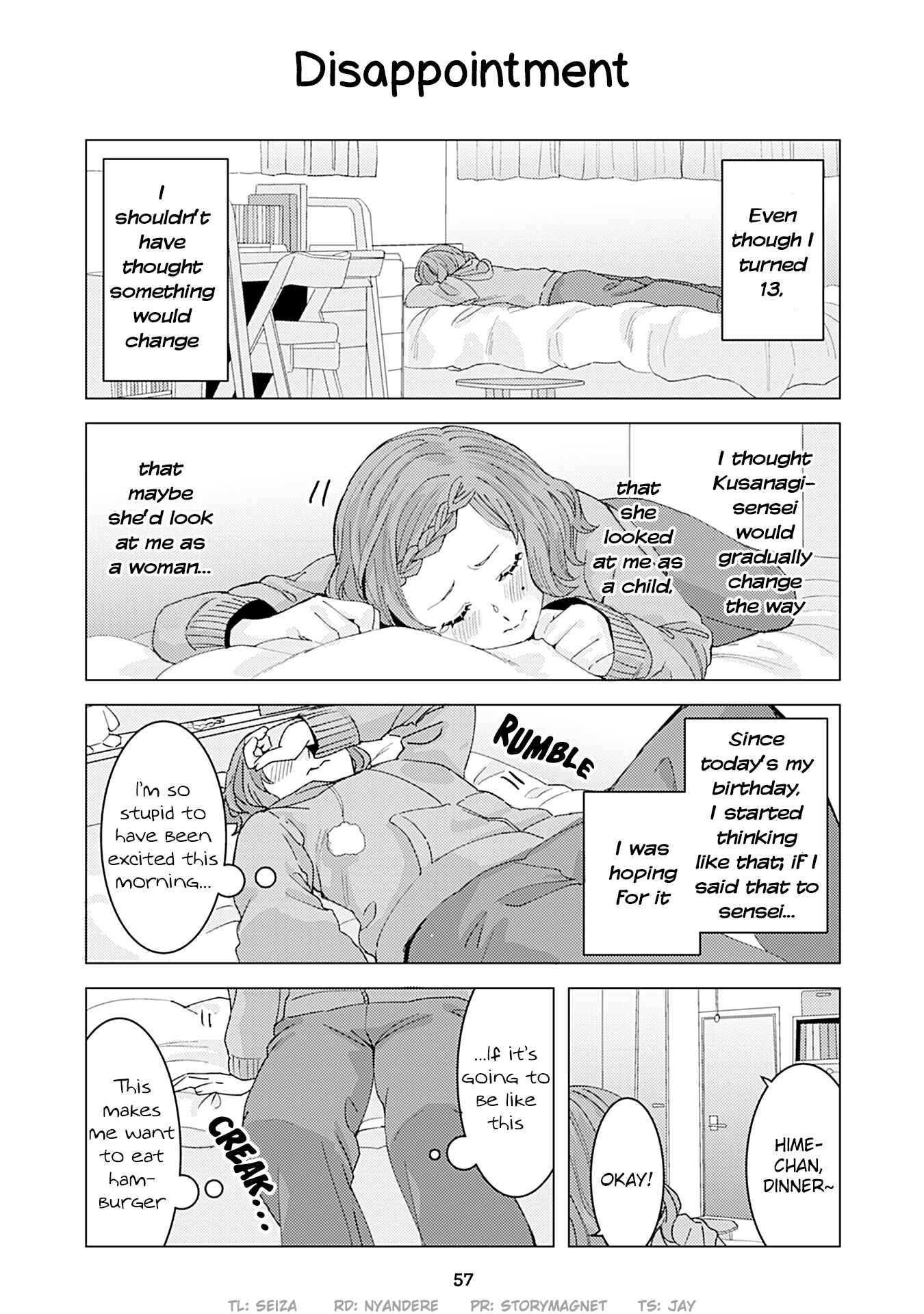 Page 1 Chapter 167 Kusanagi-sensei Is Being Tested