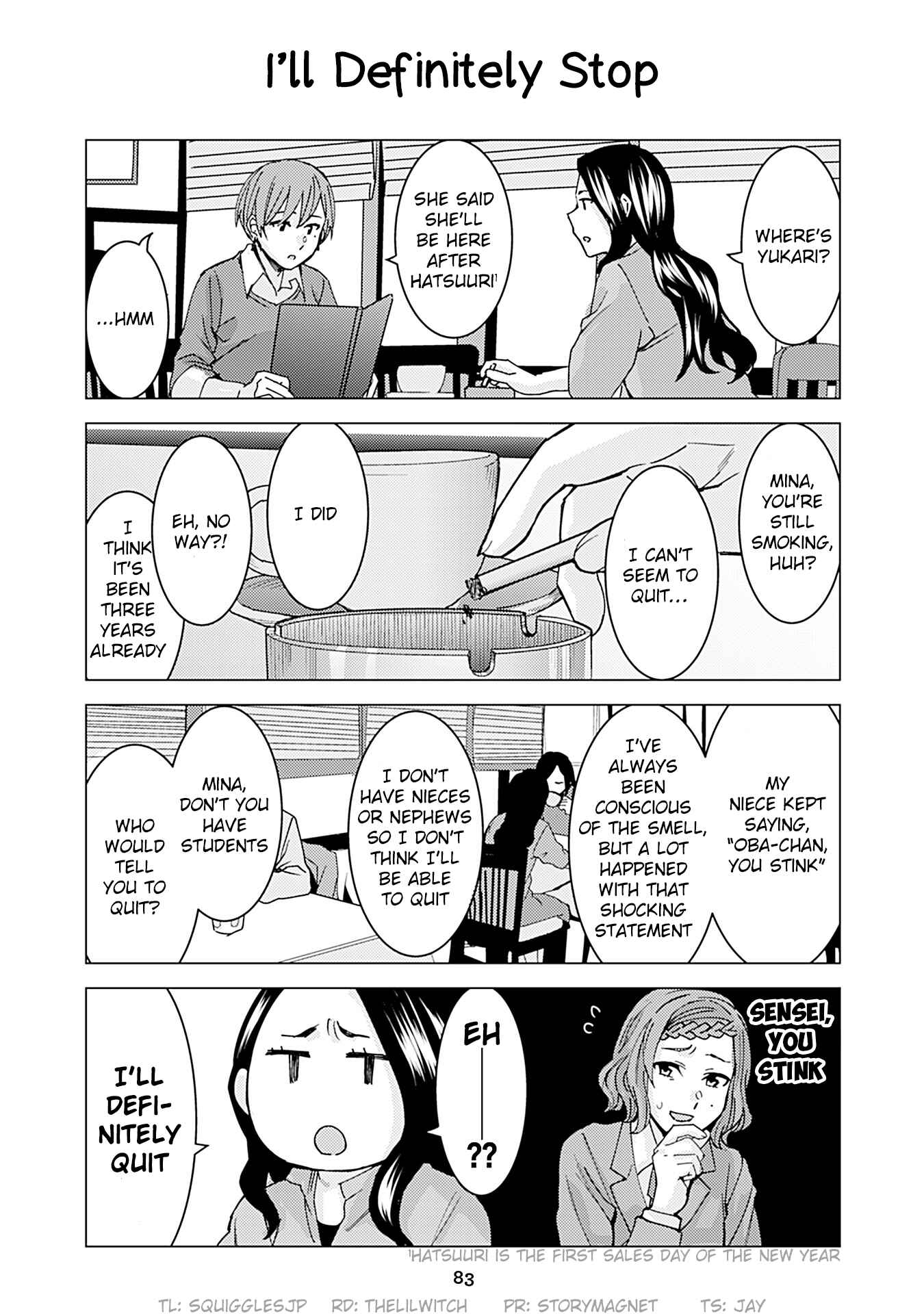 Page 1 Chapter 191 Kusanagi-sensei Is Being Tested