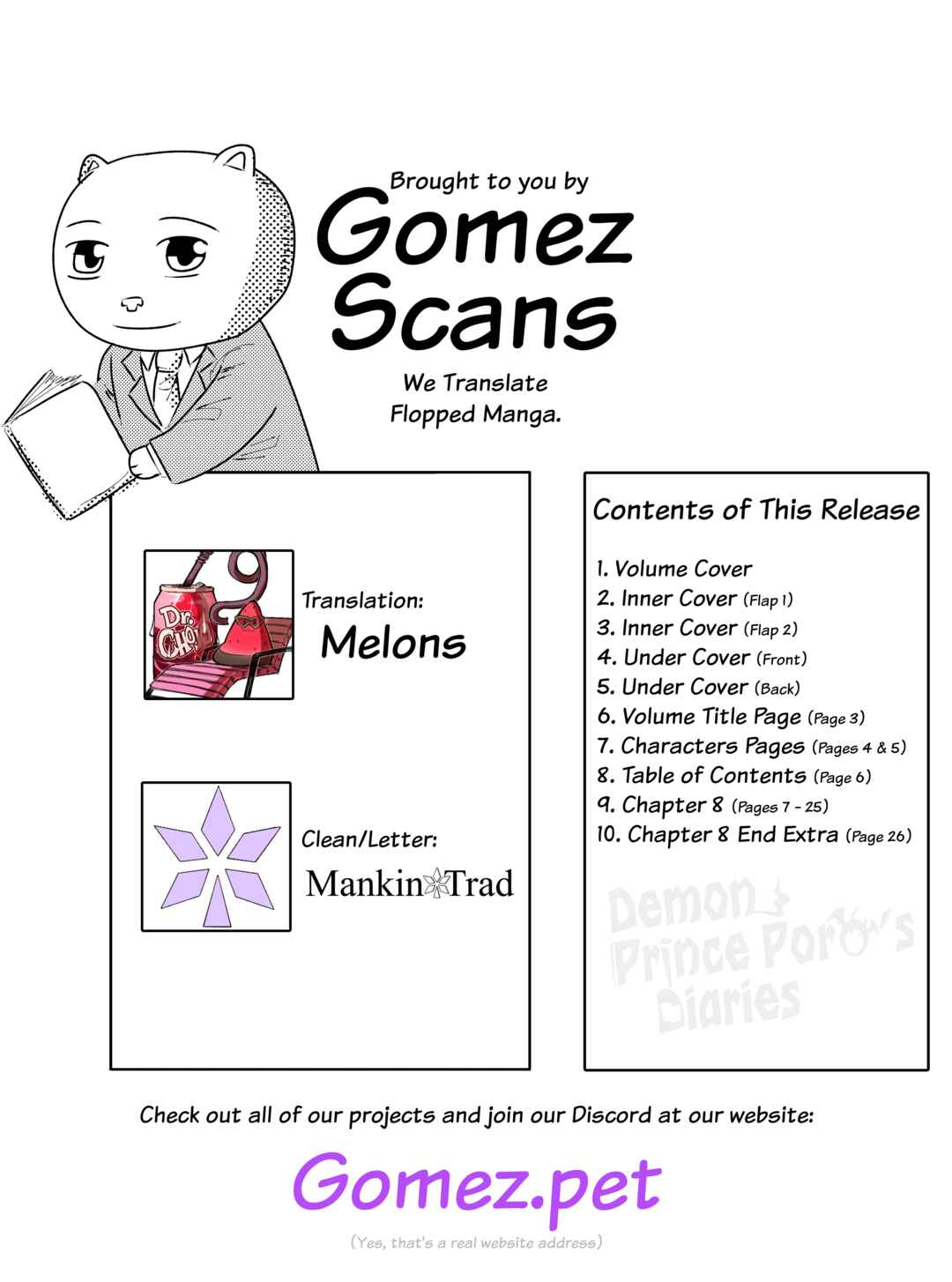 Page 1 Chapter 8 Demon Prince Poros Diaries