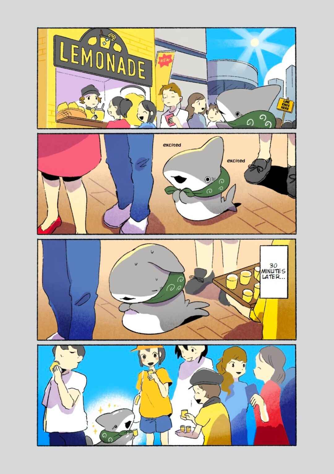 Page 1 Chapter 110 Little Sharks Outings