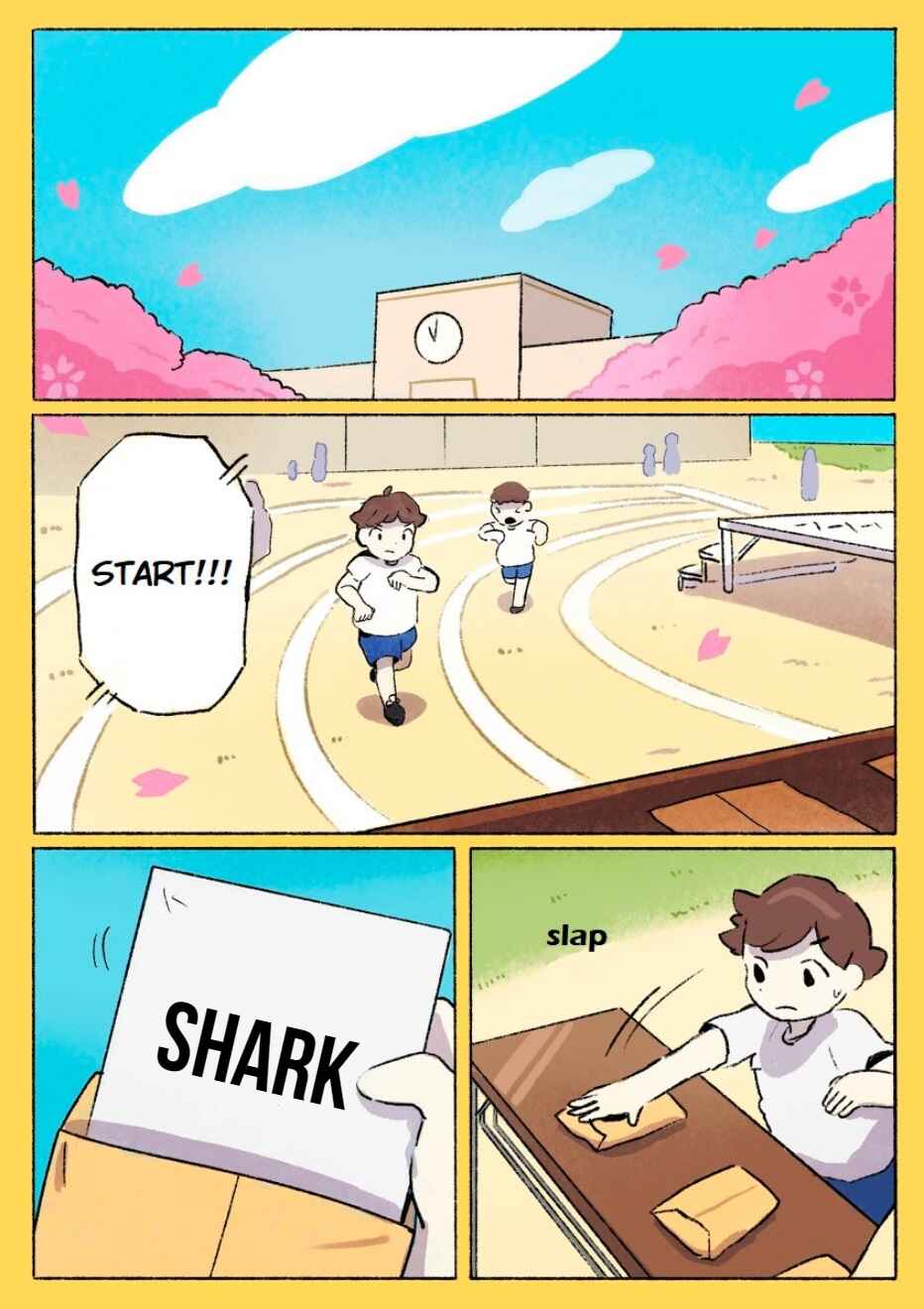 Page 1 Chapter 76 Little Sharks Outings