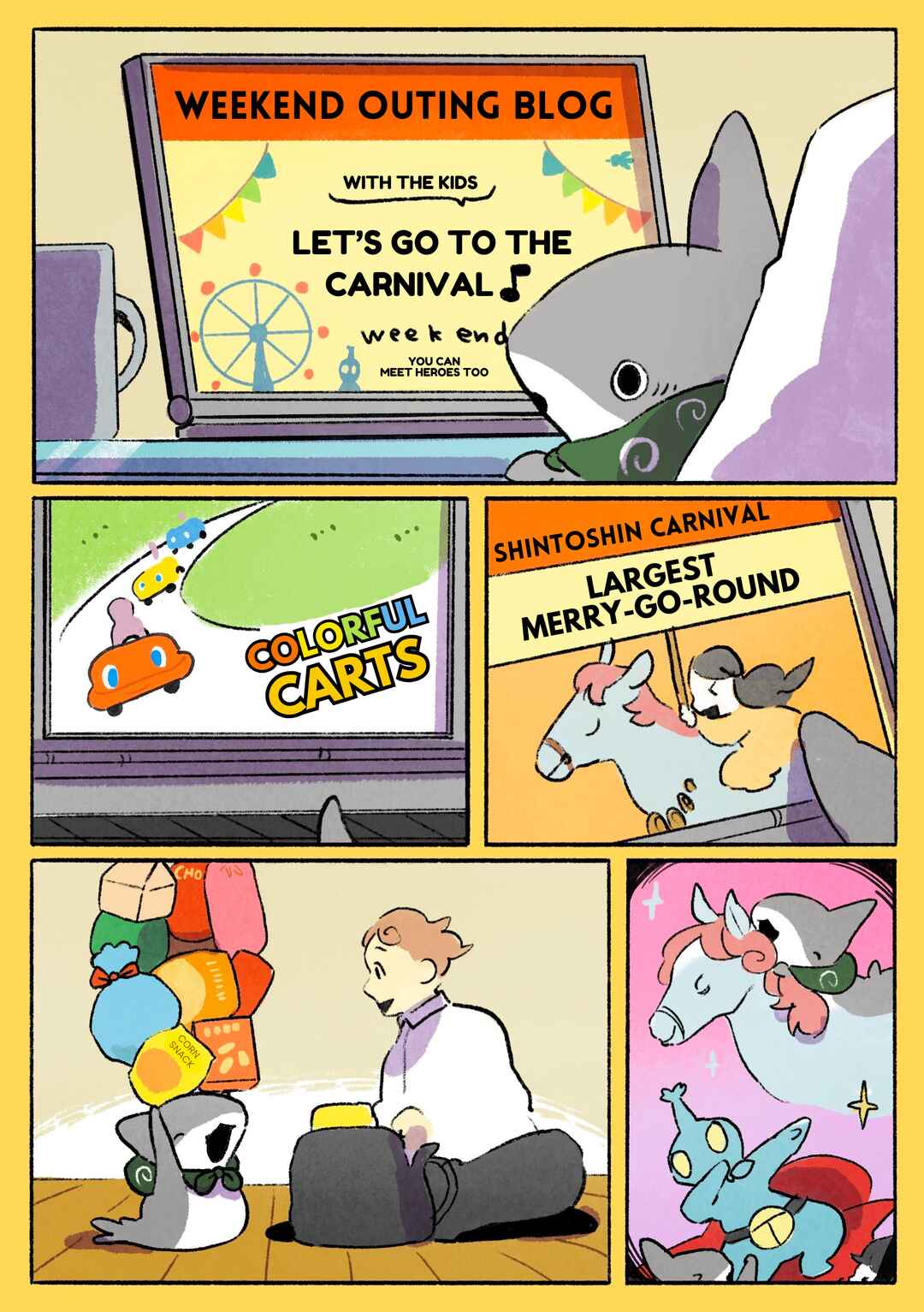 Page 1 Chapter 122 Little Sharks Outings