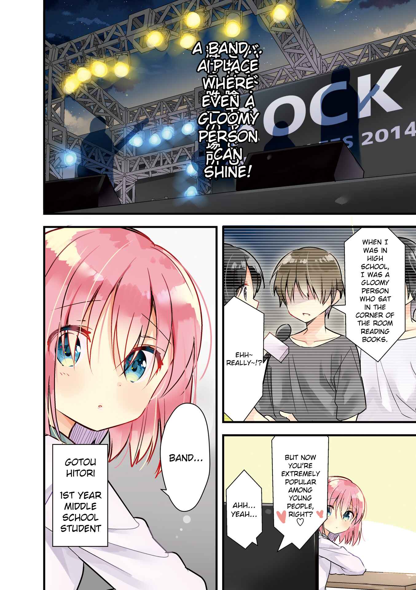 Page 4 Chapter 0 Bocchi the Rock!