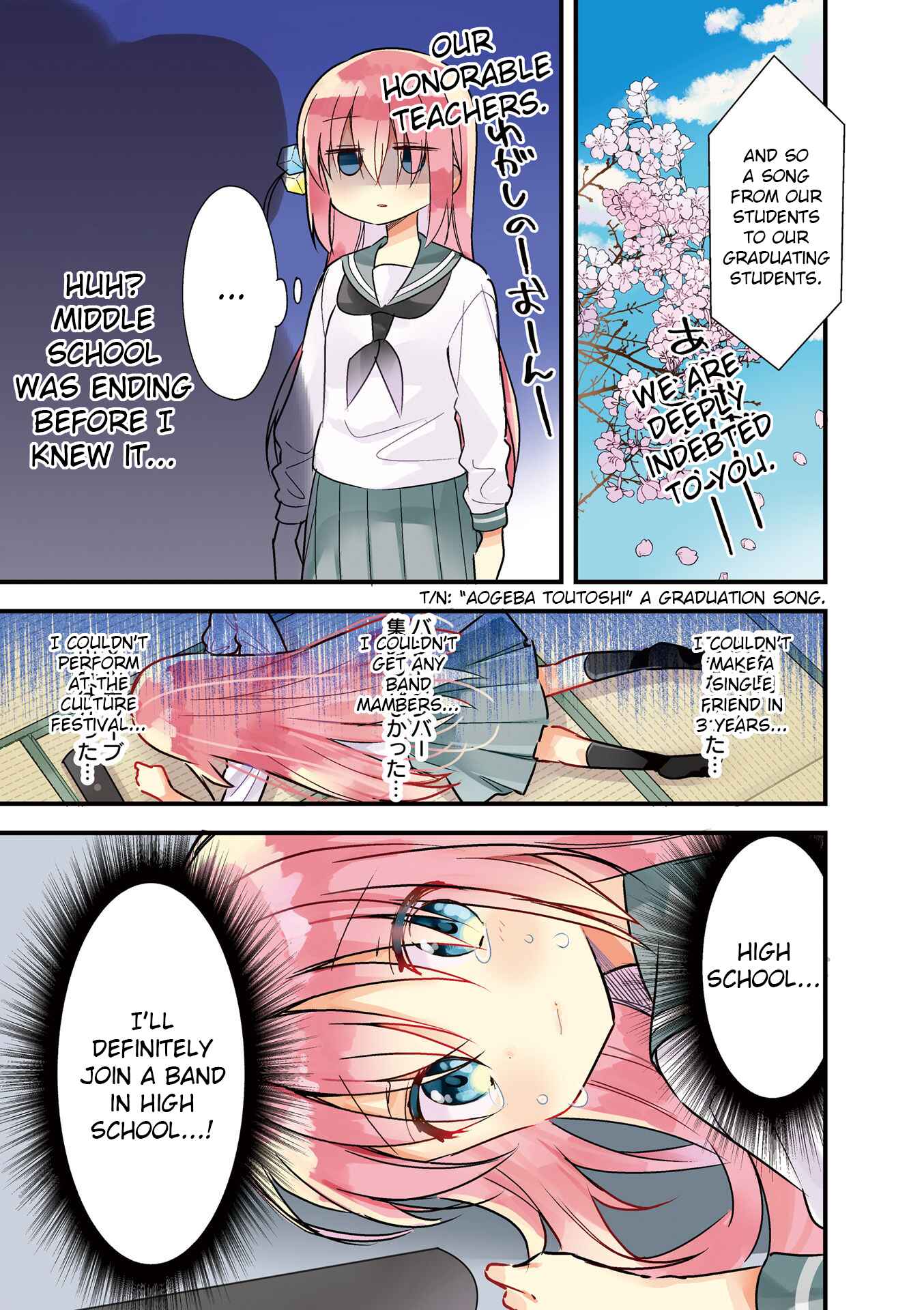 Page 7 Chapter 0 Bocchi the Rock!