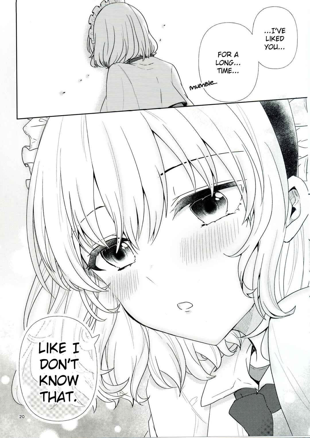 Page 19 Chapter Unknown_f2f4 Touhou - Anata ni Iubeki Suki no 2-moji (Doujinshi)