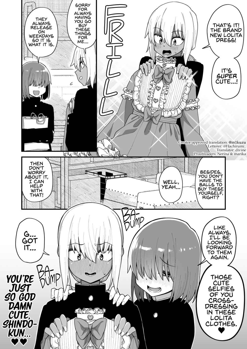 Page 2 Chapter 1 The Crossdressing Boy and His Errand Boy