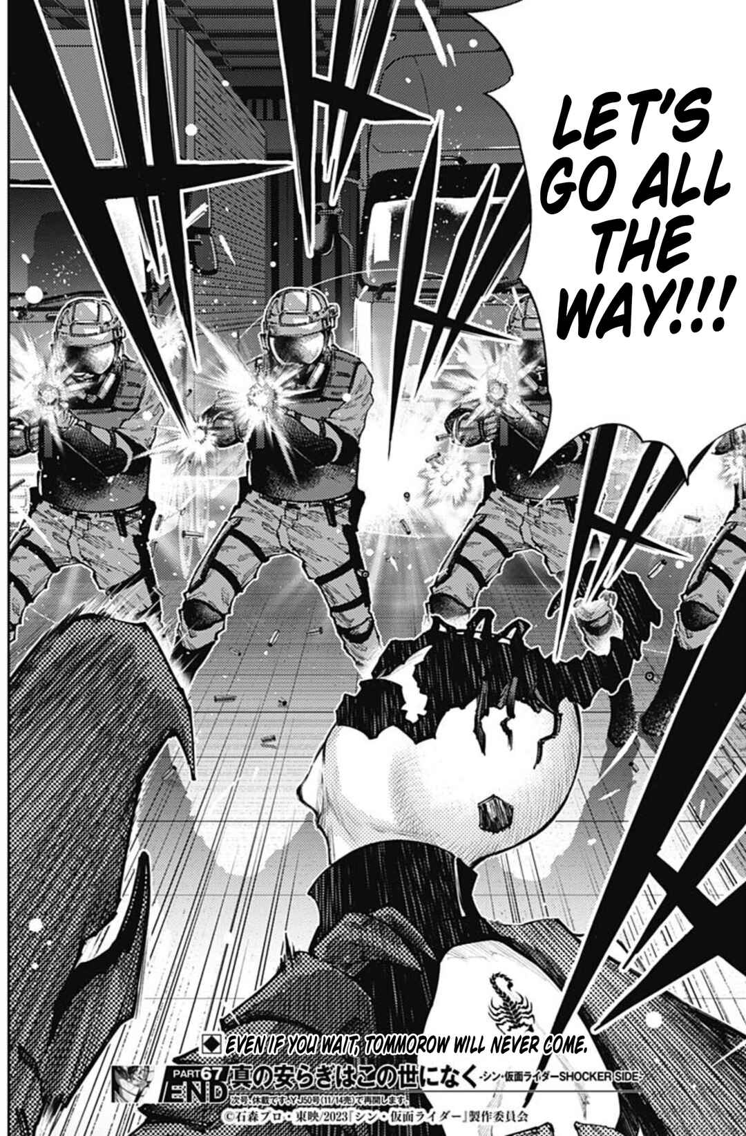 Page 18 Chapter 67 There is No True Peace in this World -Shin Kamen Rider Shocker Side-