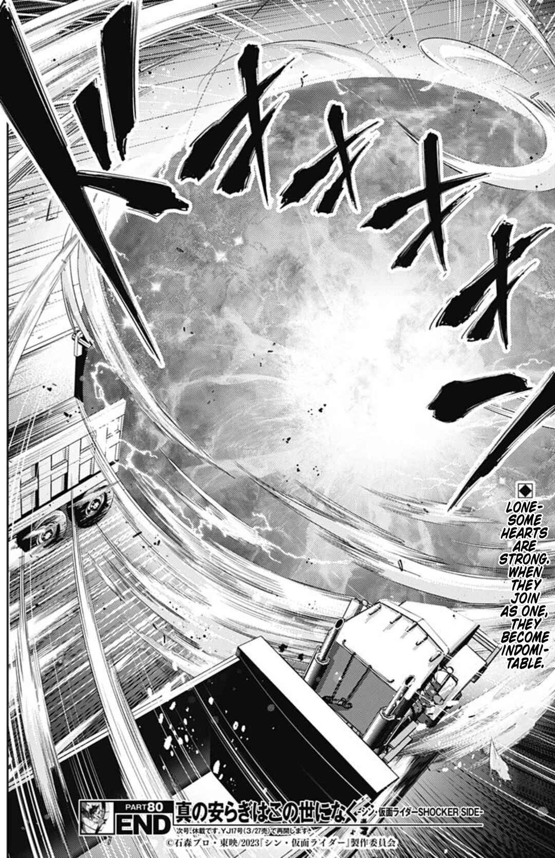 Page 18 Chapter 80 There is No True Peace in this World -Shin Kamen Rider Shocker Side-