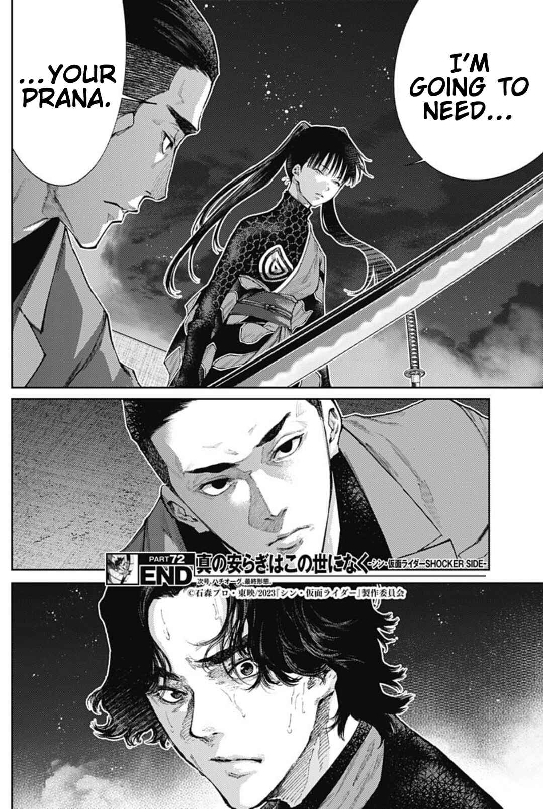 Page 18 Chapter 72 There is No True Peace in this World -Shin Kamen Rider Shocker Side-