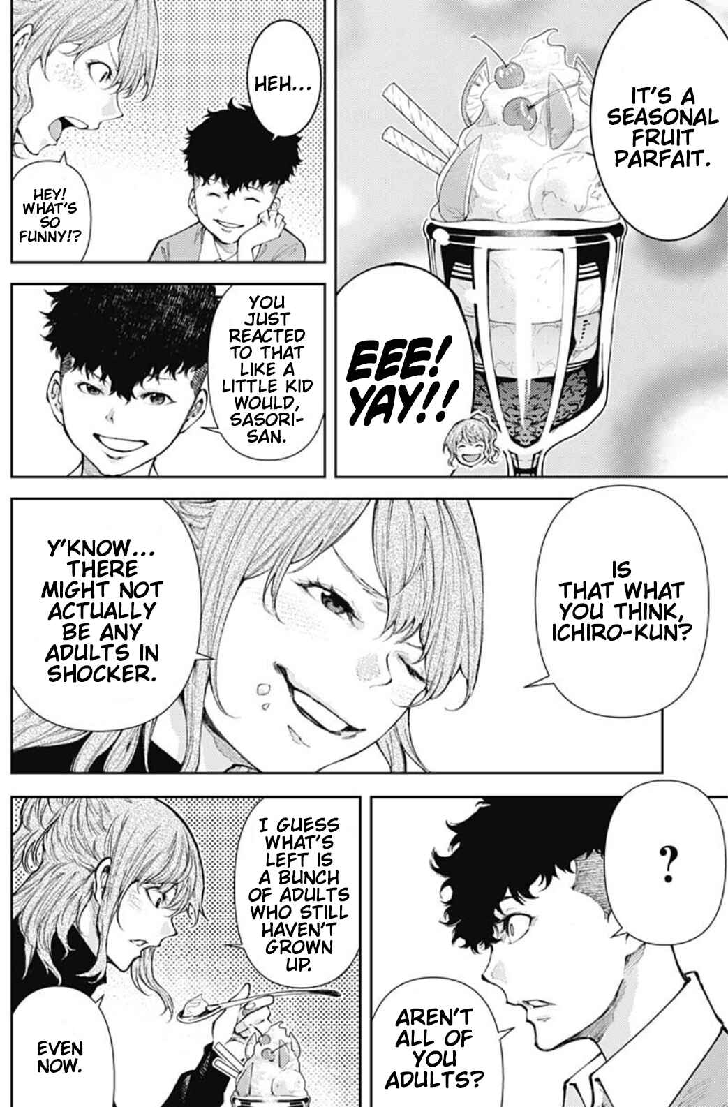 Page 4 Chapter 13 There is No True Peace in this World -Shin Kamen Rider Shocker Side-